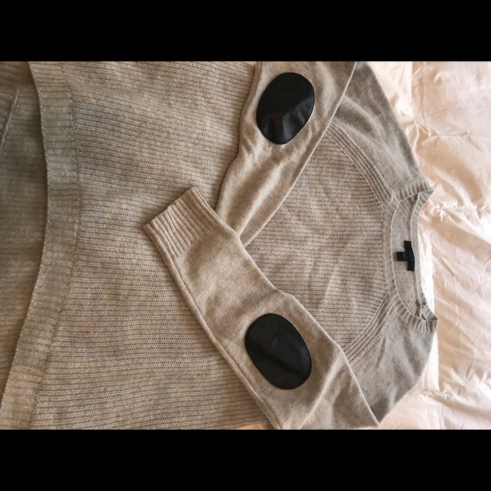 J.Crew patched elbow sweater